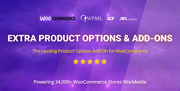 Extra Custom Product Options for WooCommerce v6.4.4 – WooCommerce产品自定义字段插件