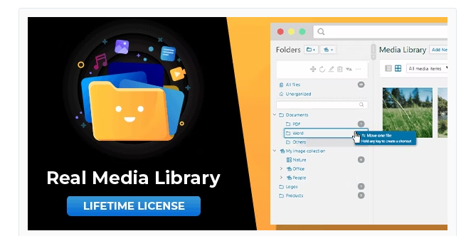 WP Real Media Library v4.22.22 – WordPress媒体库文件和文件夹管理器插件